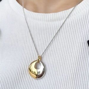 MISSOMA Sculptural Pebble pendant necklace.